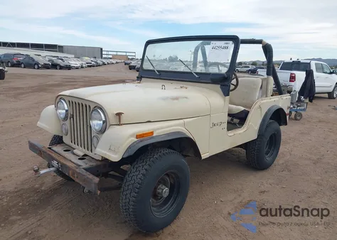 1973 Jeep Cj-5 z USA, uszkodzony, nr VIN J3F835TH53527